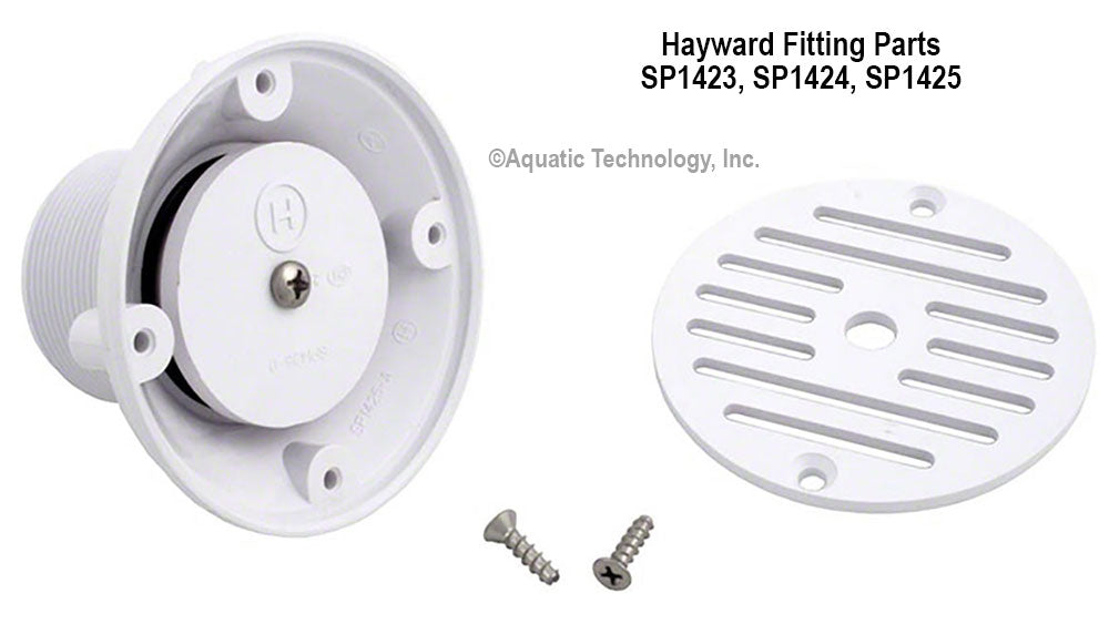 Hayward Wall/Floor Fitting Parts - SP1423, SP1424, SP1425