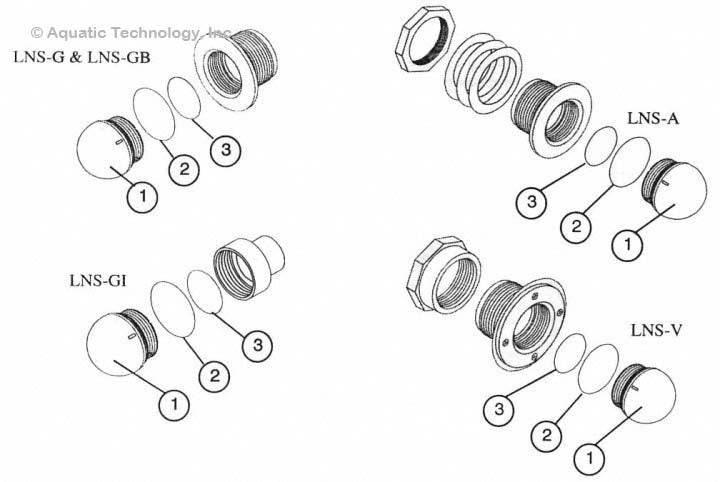 Fiberstars Lens Assembly Parts