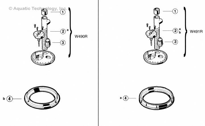 Hayward Auto Cleaner Skimmer Vacuum Plate Parts