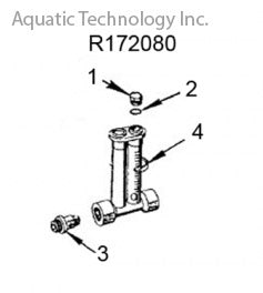 Pentair Automatic Feeder Flow Indicator R172080 Parts