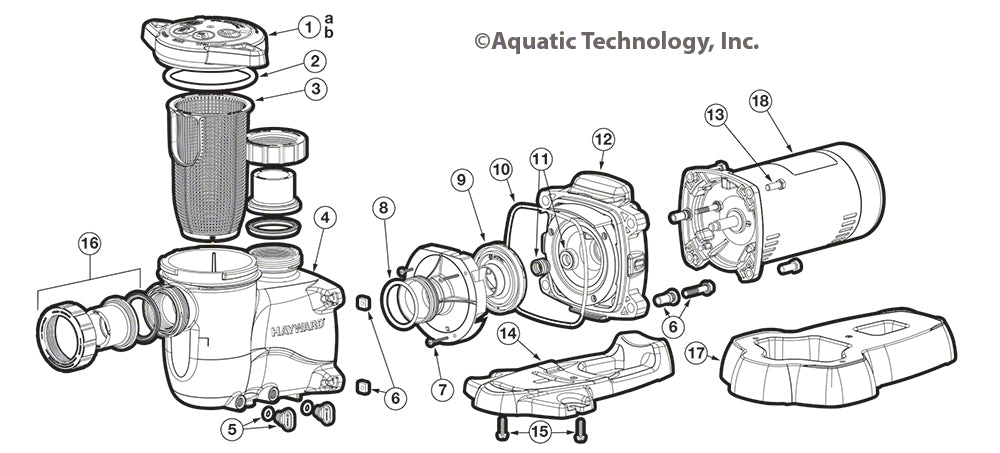 Hayward MaxFlo XL Pump Parts