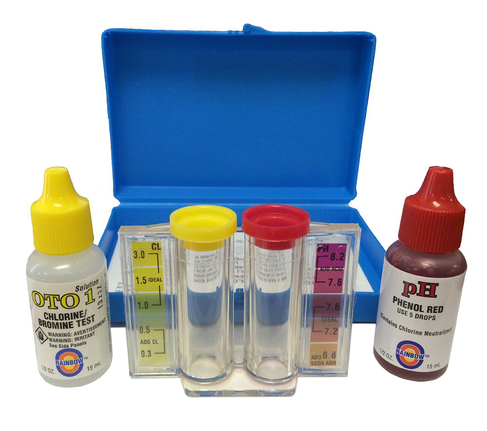 Pentair R151076 2-in-1 pH-Chlorine Test Kit 752 Parts