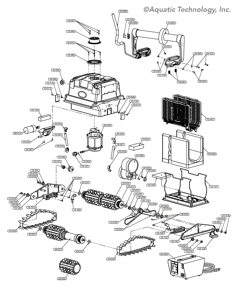 Aqua Products Aquabot Turbo T2 Parts