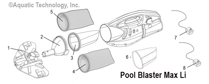 Water Tech Pool Blaster Max Li Parts