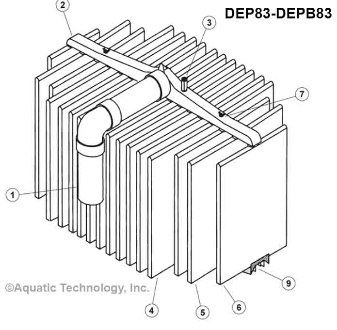 Sta-Rite DEP83 Filter Element Assemblies