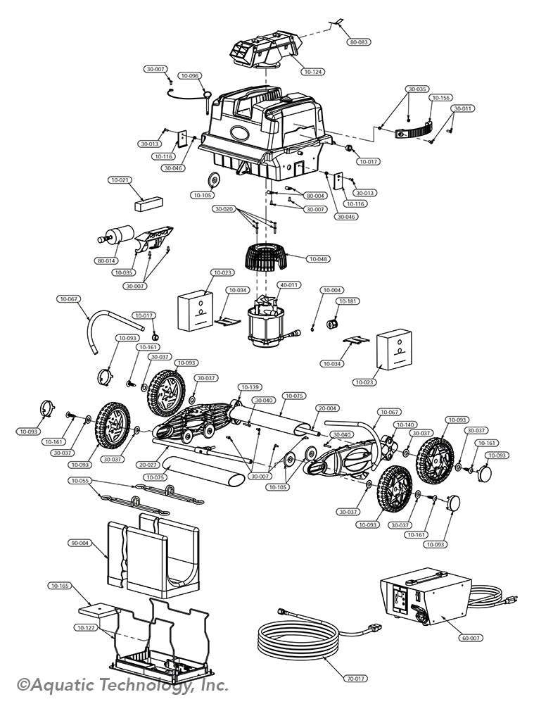 Aqua Products Aquabot Turbo T-Jet Parts