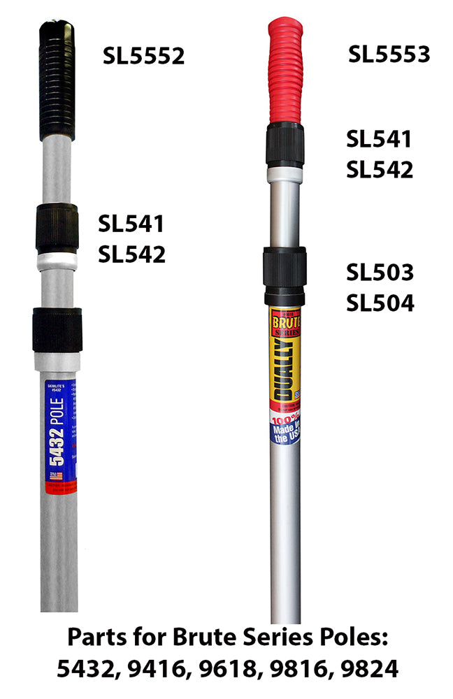 Skimlite Brute Series Pole Parts