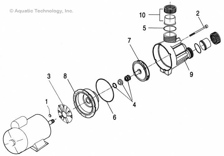 Speck E440 Pump Parts
