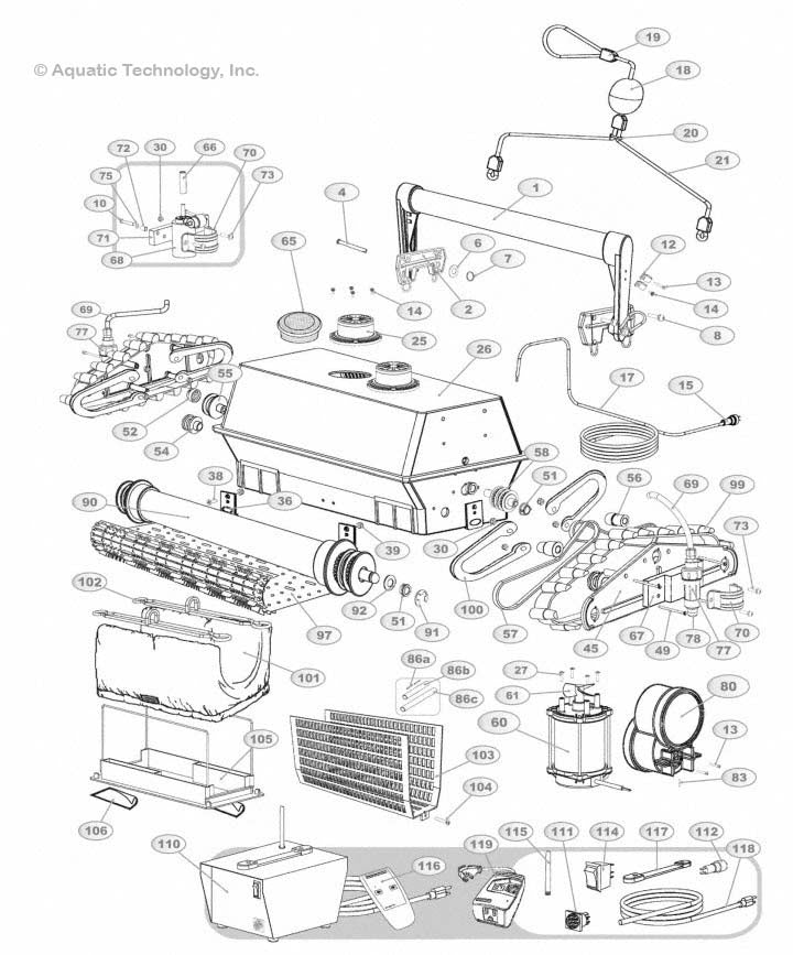 Aqua Products Aquamax and Aquamax Biturbo Replacement Parts