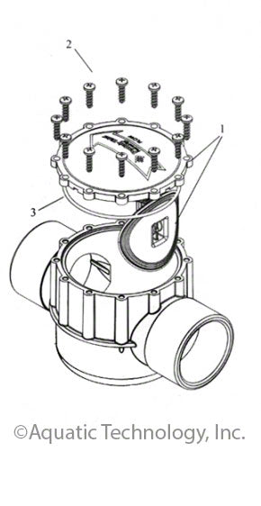 Pentair FullFloXF Check Valves 2-1/2 and 3 Inch Parts