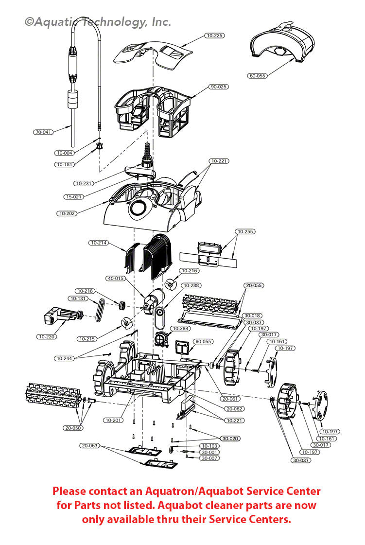 Aqua Products Icon Xi Parts