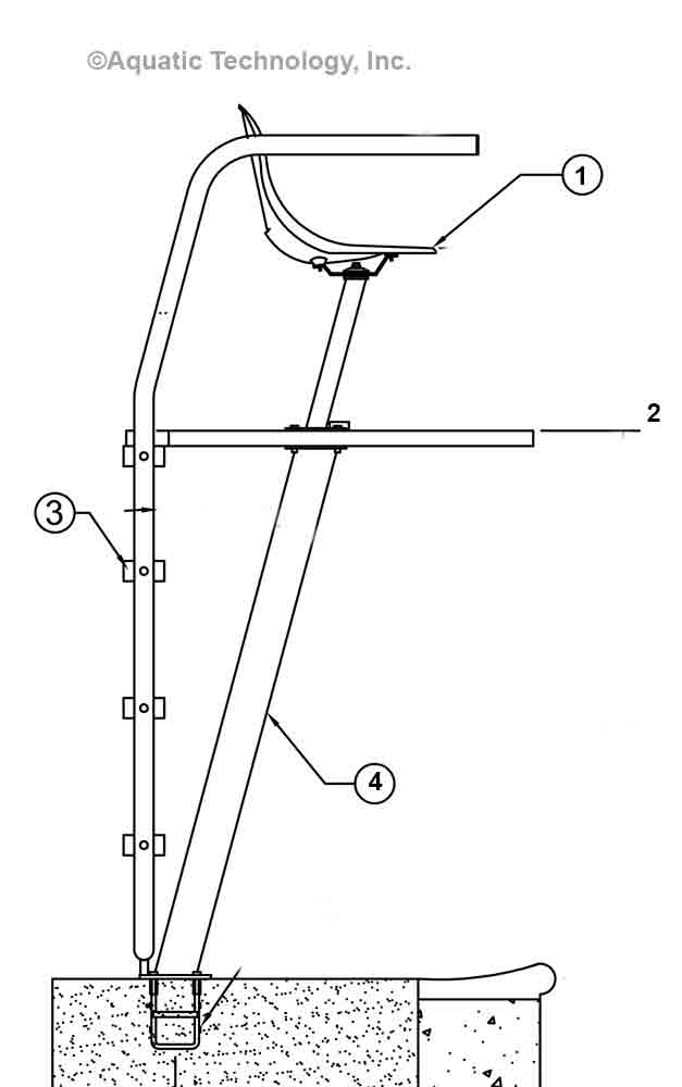 Paragon Paraflyte Club Lifeguard Chair Parts