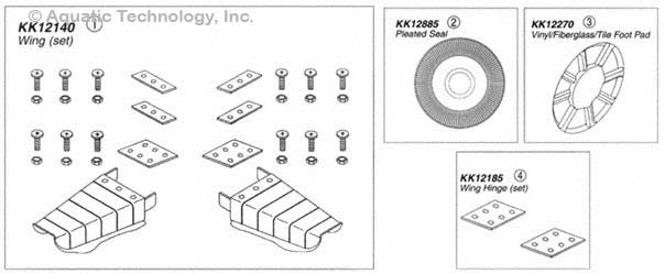 Pentair Kreepy Krauly Hose And Accessories 1993 And Earlier Parts