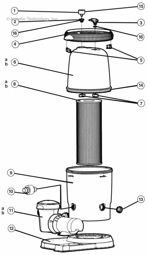 Hayward Xstream Filtration Series Parts