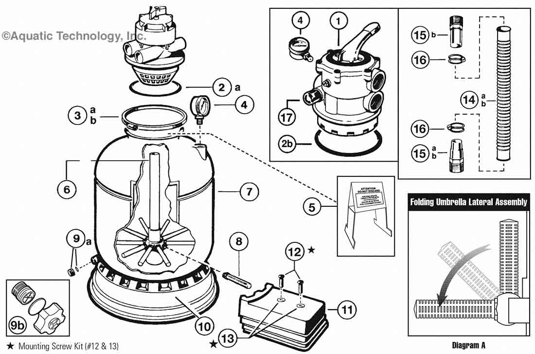 Hayward Pro Series S140T and S144T Sand Filter Parts