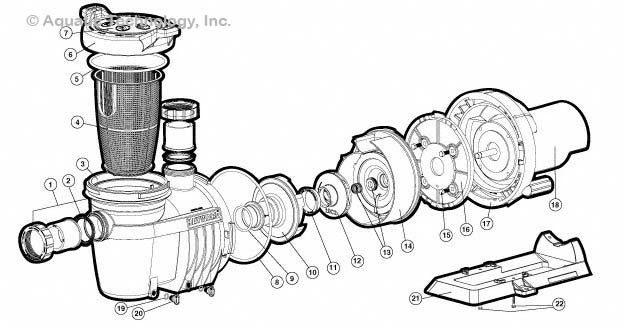 Hayward Northstar SP4000X Pump Parts