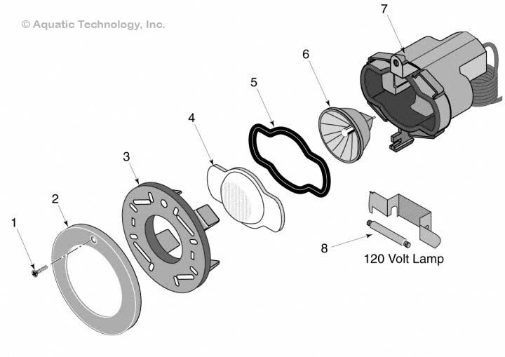Sta-Rite Sunburst Light Parts