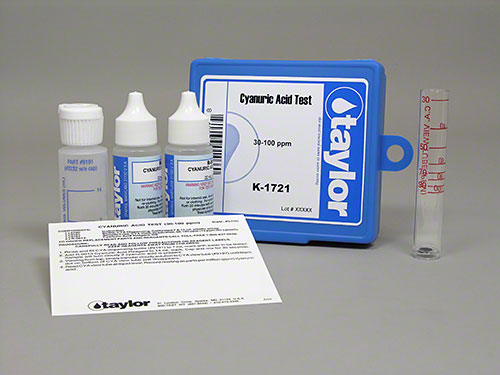 Taylor  K-1721 Visual Determination Cyanuric Acid 30-100 ppm Test Kit Parts