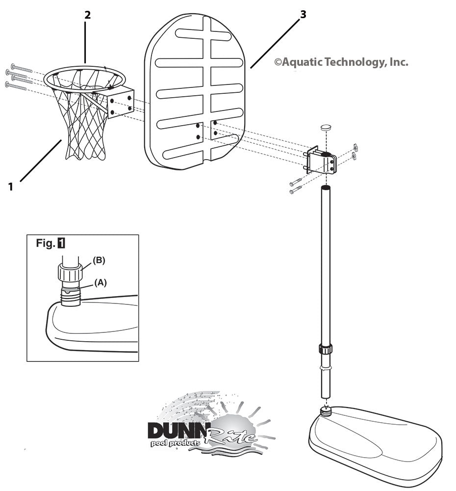 DunnRite H2O Basketball Game Replacement Parts