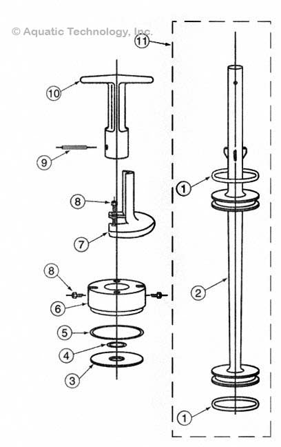 Pentair Slide Valve 2 Inch PVC Parts