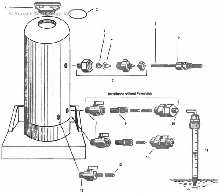 Omni MA Series Chlorinator Parts