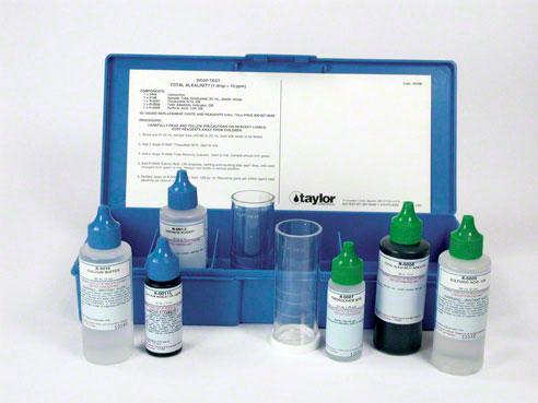 Taylor K-9059 Drop Test Combination Alkalinity/Total/Hardness/Calcium 10 ppm Parts