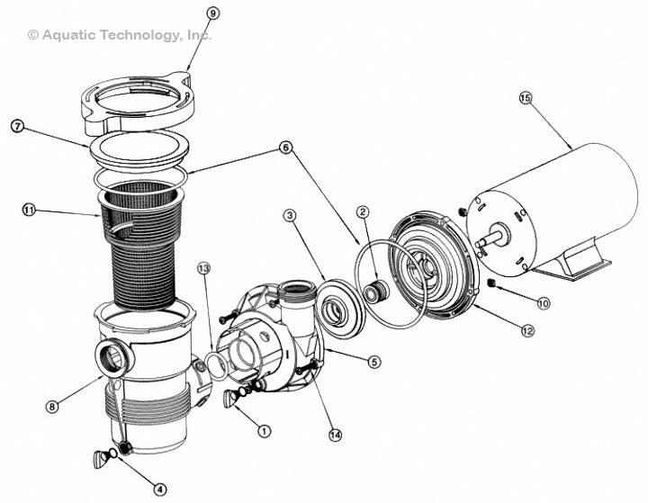 Pentair Optiflo Pump Parts