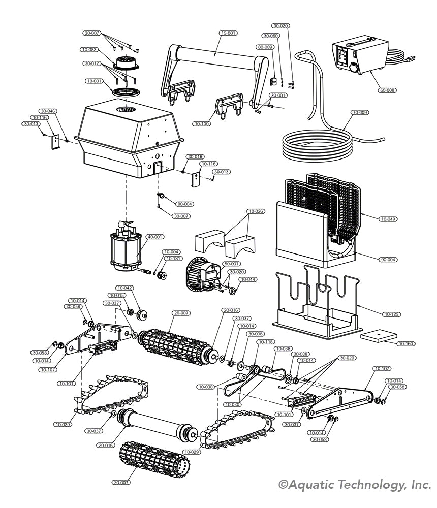 Aqua Products Aquabot Turbo Classic Parts