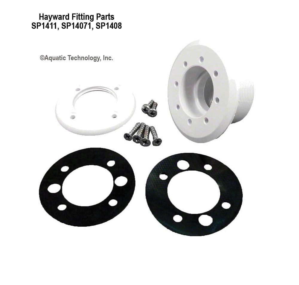 Hayward Wall/Floor Fitting Parts - SP1411, SP14071, SP1408