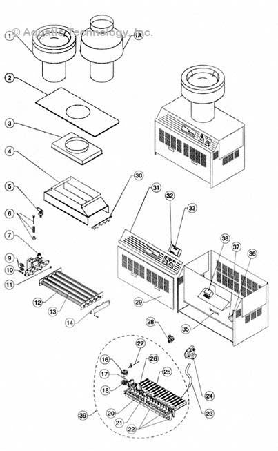 Pentair Minimax Commerical Low Nox Heater Parts