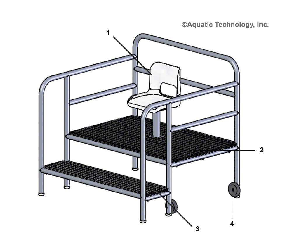 Spectrum Observation Station (Lifeguard Chair) Replacement Parts