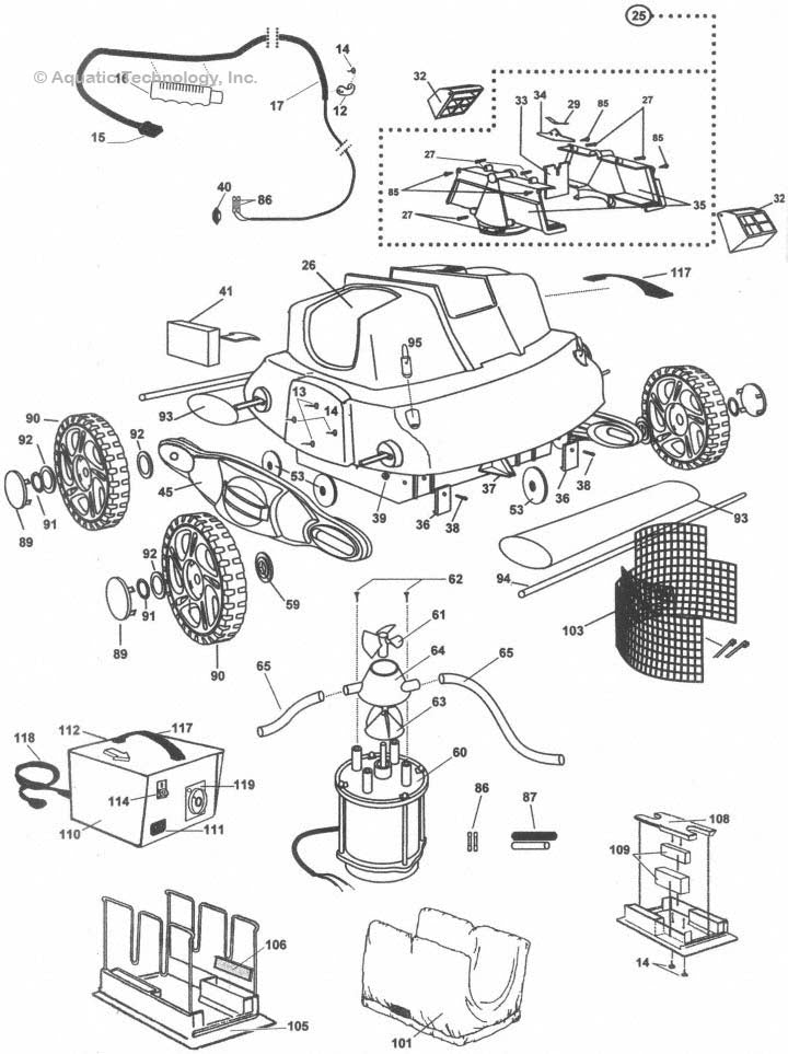 Aqua Products Thunderjet AG-IG Parts