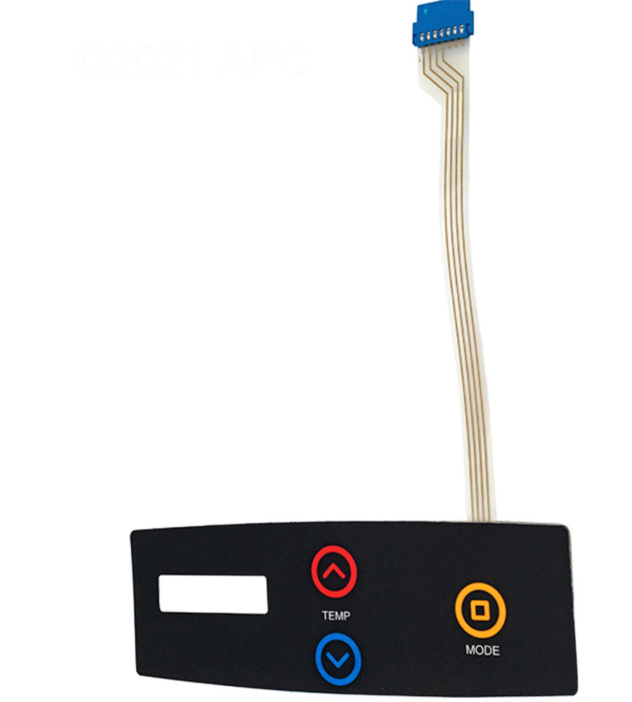 Raypak 206A-408A Heaters Control Bezel - Units Manufactured From 5/2011