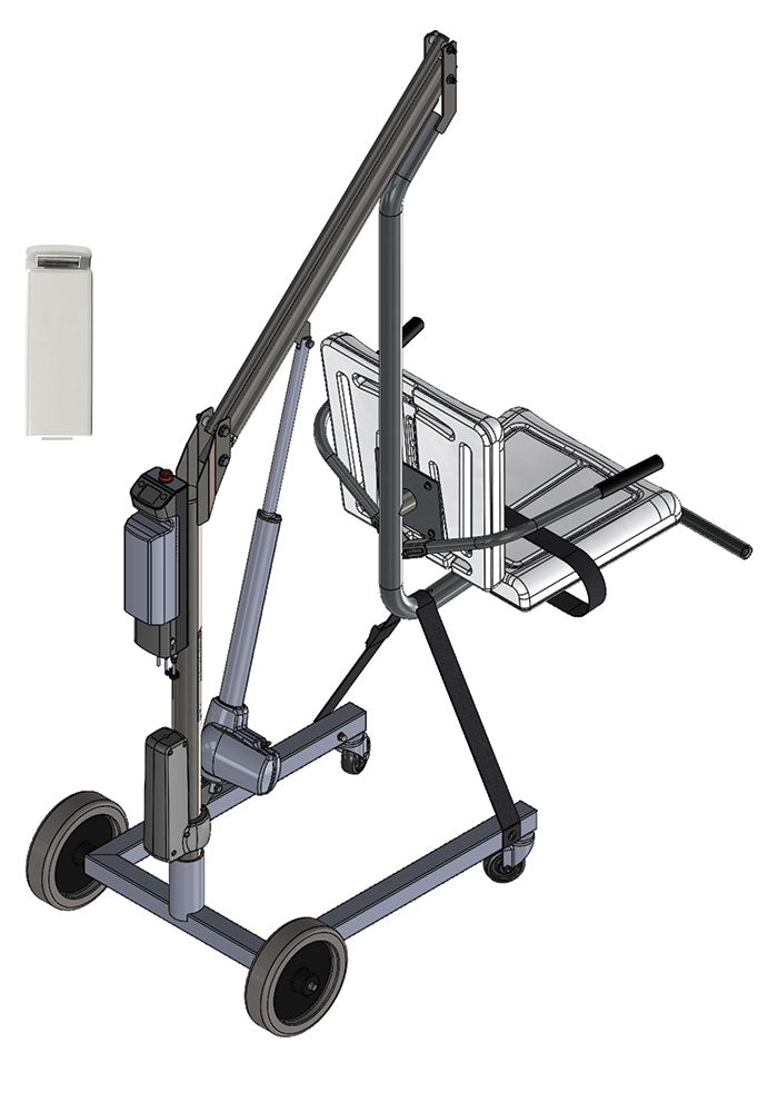 Spectrum Pool Lift Accessory Package With Battery and Lift Cart