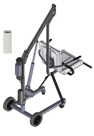 Spectrum Pool Lift Accessory Package With Battery and Lift Cart