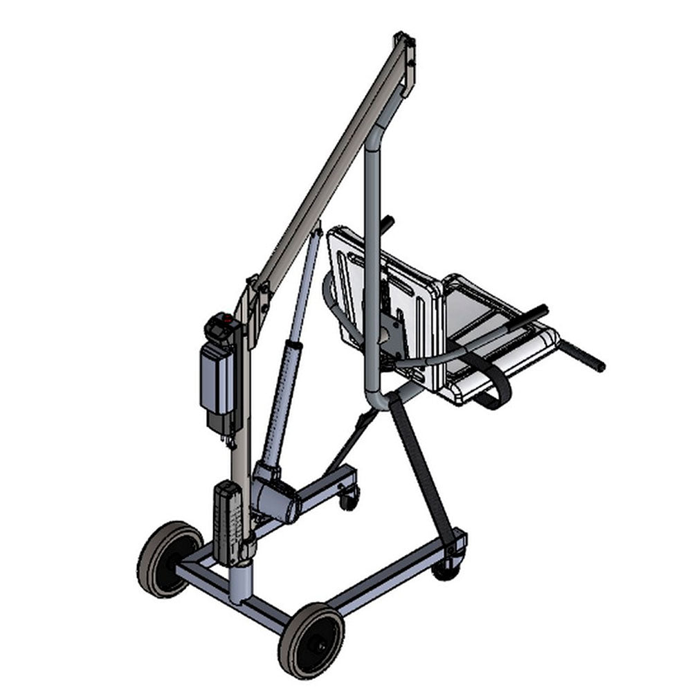 Transport Cart for Single-Post Pool Lifts