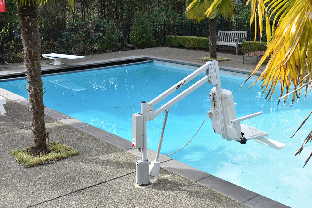 aXs2 Pool Lift with Caddy - No Anchor - 300 Lb. Capacity