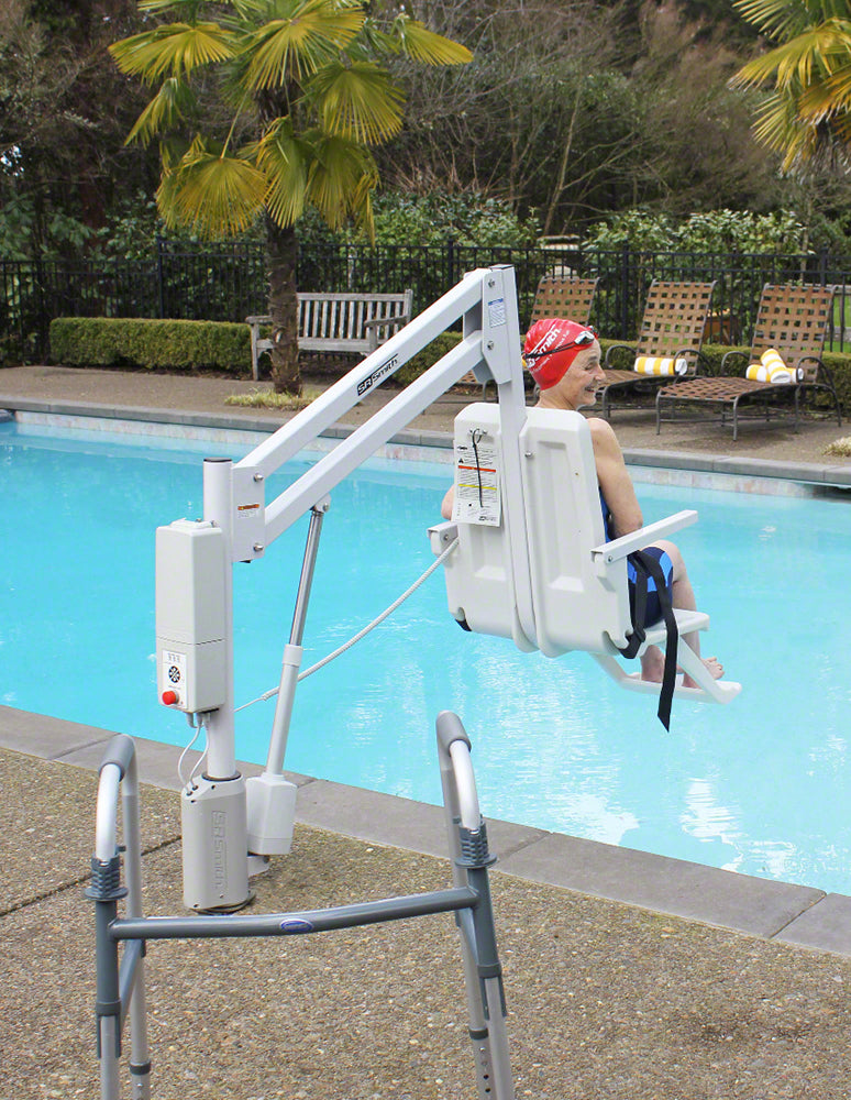 aXs2 Pool Lift with Caddy - No Anchor - 300 Lb. Capacity