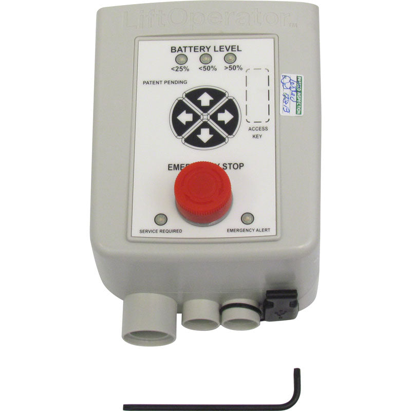 SR Smith Four-Button Lift-Operator Control Box for California/Oregon - BC Version