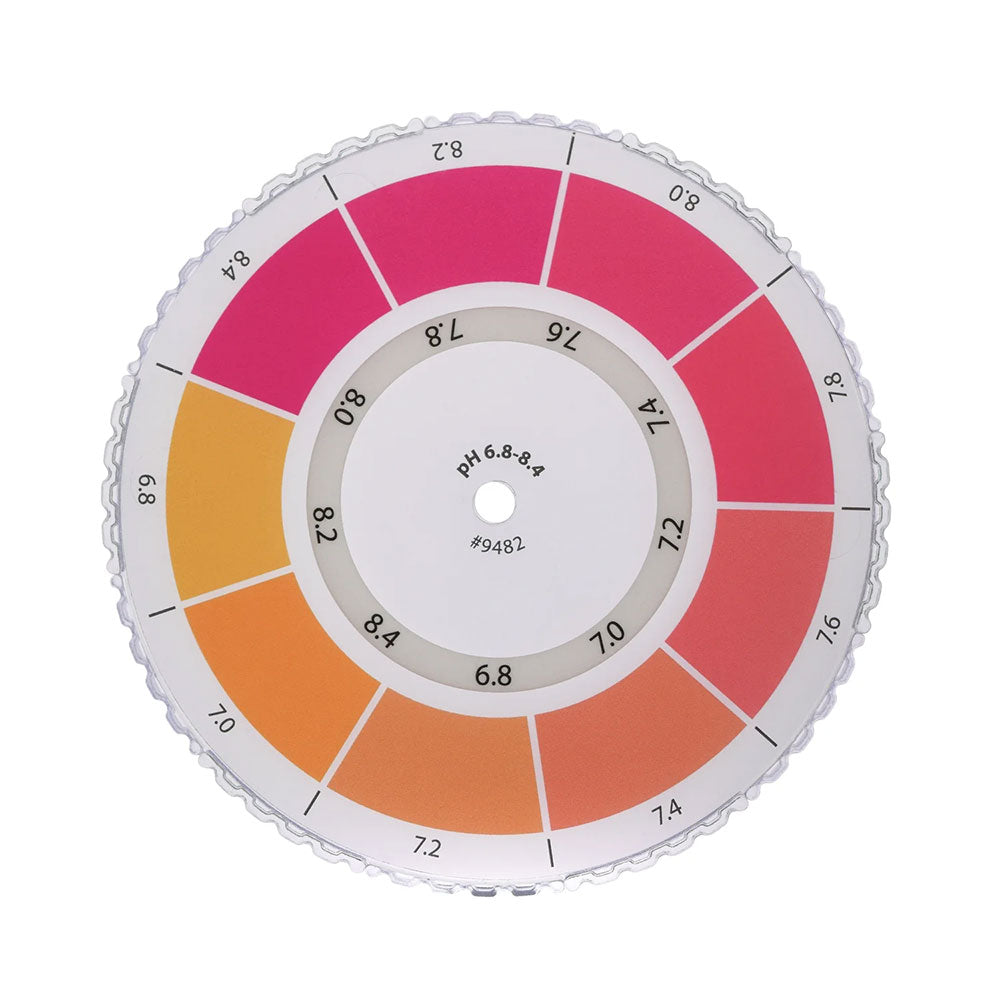 Color Wheel for pH 6.8-8.4