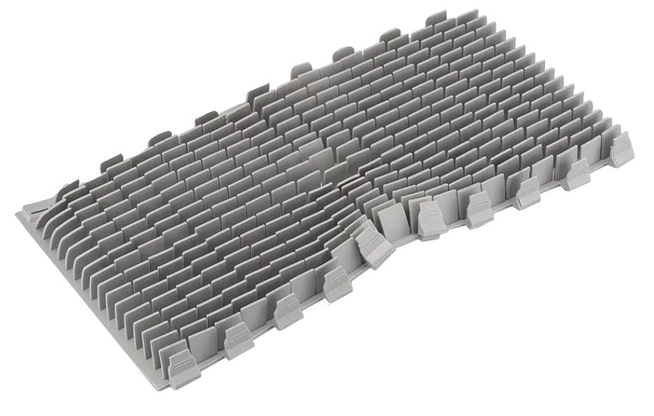 Dolphin Front Active Brush - Gray