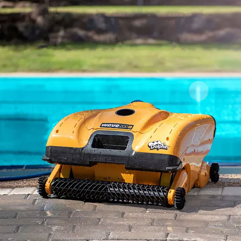 Dolphin Wave 200XL Robotic Pool Cleaner - 140 Foot Swivel Cable and Caddy