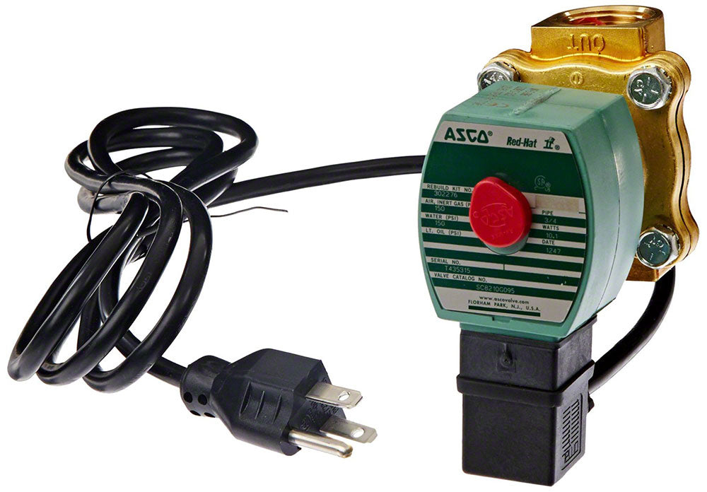 Solenoid Valve 3//4 Inch - Brass 110 VAC