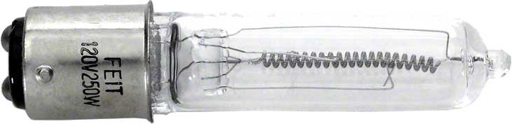 AquaLight Compatible Light Bulb - 250 Watts 120 Volts - Halogen Bayonet - 91-98