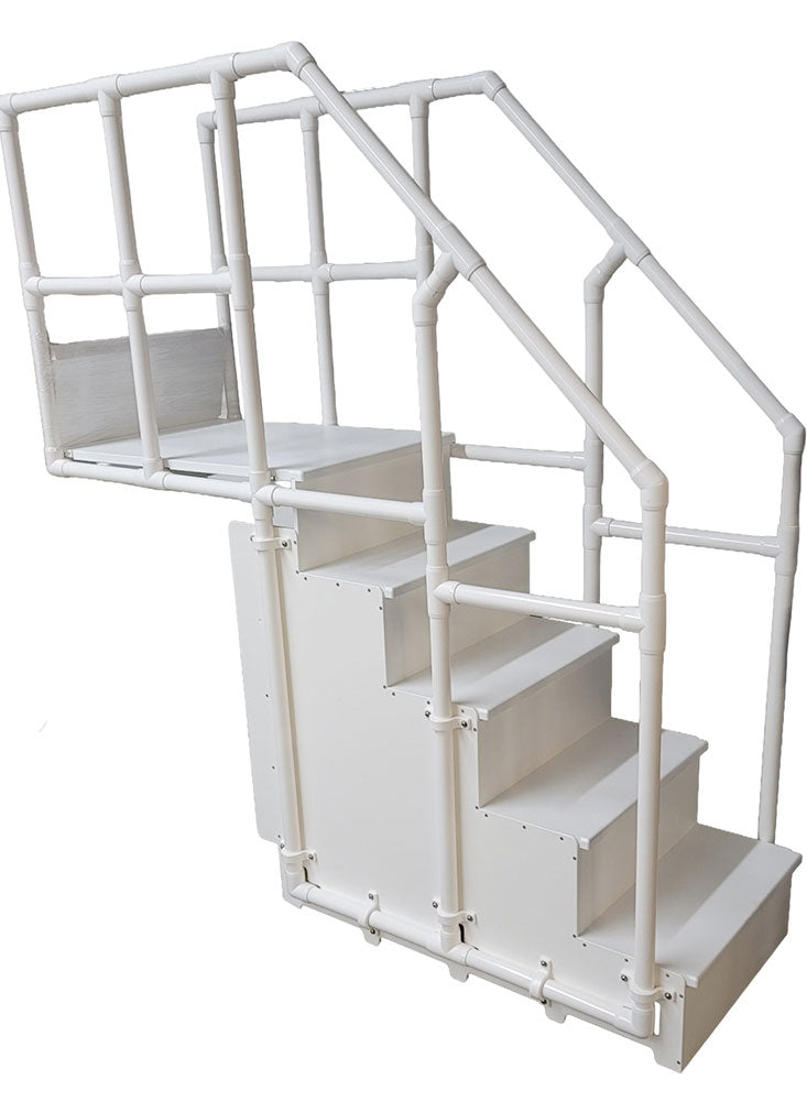 Swim Safe ADA Pool Stairs - 5-Tread (6 Step)