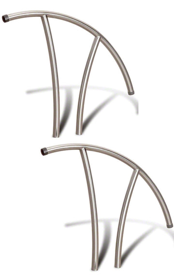 Artisan Designer Series Pool Hand Rail - 1.90 x .065 Inches - Marine Grade - Pair