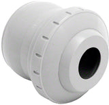 Directional Three-Piece Eyeball Fitting - 2 Inch Knock-in - 3/4 Inch Orifice - White