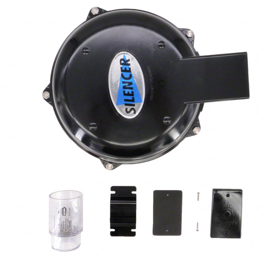 Silencer Outdoor Air Blower With Toggle Switch - 1.5 HP 120 Volts