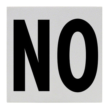 NO 1 Tile Message Ceramic Skid Resistant Tile Depth Marker 6 Inch x 6 Inch