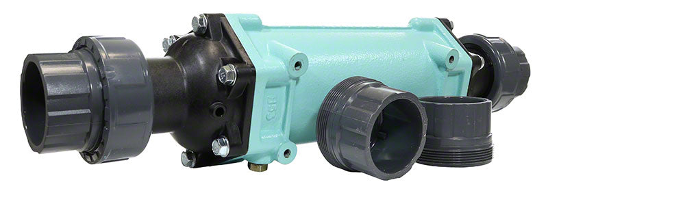CN-Ti Series 240,000 BTUs Titanium Tube Heat Exchanger